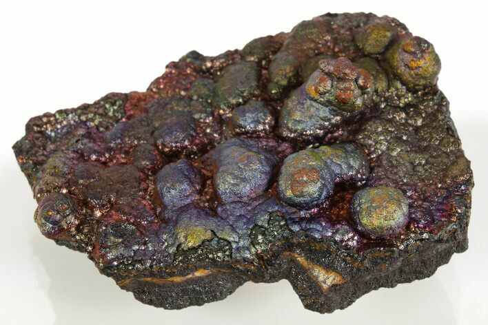 Vibrant Iridescent Goethite Stalactite Formation - Spain #320883